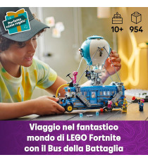 Lego Fortnite - Bus della battaglia - Lego 77073 con 9 Minifigure e Accessori Anni 10+ 954pz