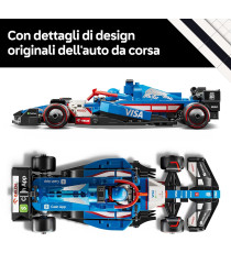 Lego Speed Champions - Auto da corsa F1® Visa Cash App RB VCARB 01 - Lego 77246 con Minifigure del Pilota Anni 18+ 248pz