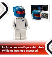 Lego Speed Champions - Auto da corsa F1® Williams Racing FW46 - Lego 77249 con Minifigure del Pilota Anni 10+ 263pz