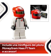 Lego Speed Champions - Auto da corsa MoneyGram Haas F1® Team VF-24 - Lego 77250 con Minifigure del Pilota Anni 10+ 242pz