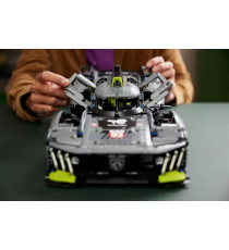 Lego Technic - PEUGEOT 9X8 24H Le Mans Hybrid Hypercar - Lego 42156 Dettagli autentici in scala 1:10  Anni 18+ 1775pz