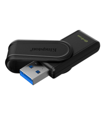 Pendrive Kingston DT Exodia S 64GB 3.2 gen1 Datatravel 64 GB DTX 2.0 - USB 2.0 DTXS/64GB Drive Flash con cappuccio a rotazione