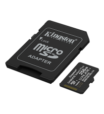 Micro Kingston SDCS3/256GB SDXC 256GB classe 10 UHS-I, U1/U3, Classe video 10/30, A1 microSD Canvas Select Plus fino a 150 MB/s