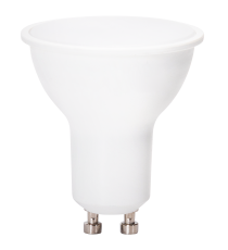 Faretto GU10 6W 480 lumen 6500K luce fredda misura D50xH55mm Equivalenza lampada incandescente 68W