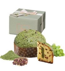 Panettone Pistaccho Matcha - Linea Top Genesi - pistacchio/tè verde - 600 gr - Loison