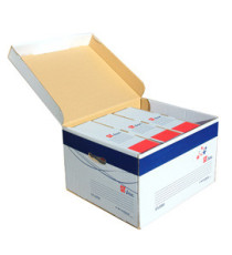 Scatola archivio ST-box - con coperchio - 37,5 x 26,5 x 43 cm - Starline