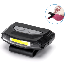 Torcia lampada da testa led frontale con interruttore a sensore ricarica type-c Aigostar 1.11w 80 lumen 6500k luce fredda IP44