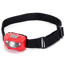 Torcia lampada da testa led frontale a batteria Aigostar 1.5w 120 lumen 6500k luce fredda IP44 2 regolazioni di luminosità