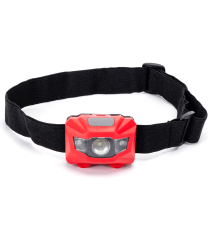 Torcia lampada da testa led frontale a batteria Aigostar 1.5w 120 lumen 6500k luce fredda IP44 2 regolazioni di luminosità