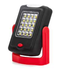 Torcia da lavoro Aigostar 2W 120 lumen 6500K luce fredda, a batteria Illuminazione anteriore e superiore L9.5xW6.7xH3.5cm IP44