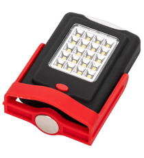 Torcia da lavoro Aigostar 2W 120 lumen 6500K luce fredda, a batteria Illuminazione anteriore e superiore L9.5xW6.7xH3.5cm IP44