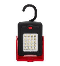 Torcia da lavoro Aigostar 2W 120 lumen 6500K luce fredda, a batteria Illuminazione anteriore e superiore L9.5xW6.7xH3.5cm IP44