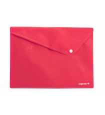 Busta con bottone - 33 x 24,5 cm - PP - colori assortiti - Colorosa - conf. 6 pezzi