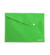 Busta con bottone - 33 x 24,5 cm - PP - colori assortiti - Colorosa - conf. 6 pezzi