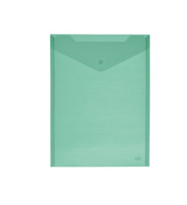 Busta con bottone - A5 verticale - PP - colori assortiti - Lebez