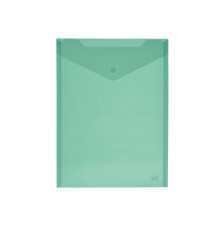 Busta con bottone - A6 verticale - PP - colori assortiti - Lebez