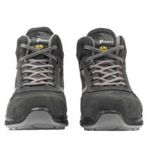 Calzatura di sicurezza Infinity S3 - pelle nabuk naturale - taglia 45 - grigio - U-Power