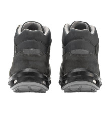 Calzatura di sicurezza Infinity S3 - pelle nabuk naturale - taglia 45 - grigio - U-Power