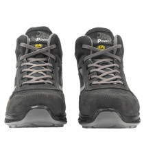 Calzatura di sicurezza Infinity S3 - pelle nabuk naturale - taglia 47 - grigio - U-Power