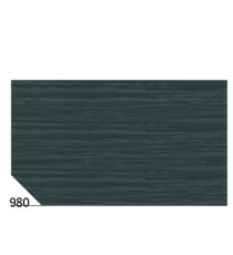 Carta crespa - 50 x 250 cm - 48 gr - nero 980 - Rex Sadoch - conf. 10 rotoli