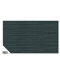 Carta crespa - 50 x 250 cm - 48 gr - nero 980 - Rex Sadoch - conf. 10 rotoli