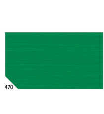 Carta crespa - 50 x 250 cm - 48 gr - verde bandiera 470 - Rex Sadoch - conf.10 rotoli