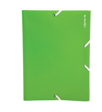 Cartella 3 lembi con elastico angolare - A4 - PP - colori assortiti - Colorosa