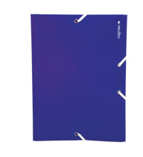 Cartella 3 lembi con elastico angolare - A4 - PP - colori assortiti - Colorosa