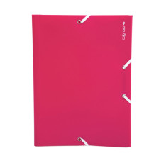 Cartella 3 lembi con elastico angolare - A4 - PP - colori assortiti - Colorosa