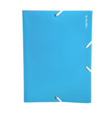 Cartella 3 lembi con elastico angolare - A4 - PP - colori assortiti - Colorosa