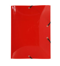 Cartella 3 lembi con elastico angolare Crystal Colours - A4 - PP - colori assortiti - Exacompta