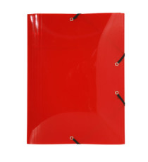 Cartella 3 lembi con elastico angolare Crystal Colours - A4 - PP - colori assortiti - Exacompta