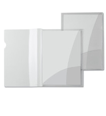 Cartella con doppia tasca Capri 69/2 - A4 - PVC - trasparente liscio - Sei Rota - conf. 5 pezzi