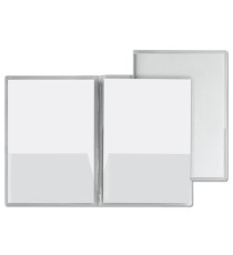 Cartella con doppia tasca Capri 69/T2 - A4 - PVC - trasparente liscio - Sei Rota - conf. 5 pezzi