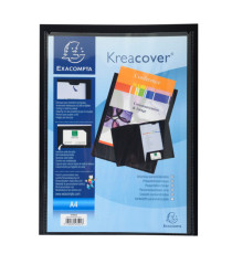Cartella di presentazione con 2 alette Kreacover - A4 - PP - colori assortiti - Exacompta
