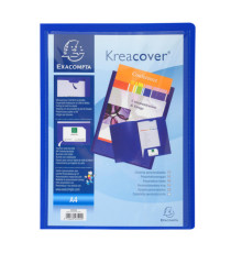 Cartella di presentazione con 2 alette Kreacover - A4 - PP - colori assortiti - Exacompta