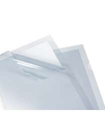 Cartellina a L Poli T Plus - A4 - PP - liscio pesante - Sei rota - conf.25 pezzi