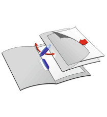 Cartellina con clip Swingclip - A4 - PP - trasparente - Durable - conf. 5 pezzi