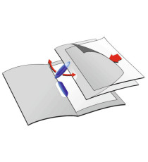 Cartellina con clip Swingclip - A4 - PP - trasparente - Durable - conf. 5 pezzi