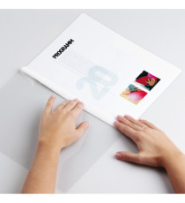 Cartellina per rilegatura Durabind - A4 - PVC - bianco - Durable