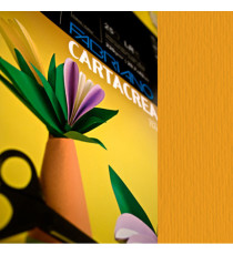 Cartoncino CartaCrea - 35 x 50 cm - 220 gr - aragosta - Fabriano - blister 10 fogli