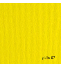 Cartoncino Elle Erre - 70 x 100 cm - 220 gr - giallo 107 - Fabriano - blister 10 fogli