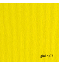 Cartoncino Elle Erre - 70 x 100 cm - 220 gr - giallo 107 - Fabriano - blister 10 fogli