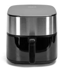 Friggitrice ad aria da 8 litri 2000W, touch screen, Doppio sistema di riscaldamento superiore e inferiore, con cestello Aigostar