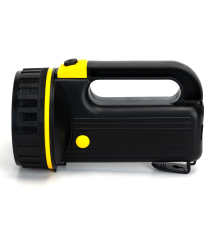 Torcia led nera a batteria 1W 95 lumen 6500K luce fredda L110xW125xH196mm IP20 Distanza massima: 130 metri