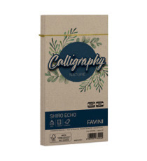 Busta Calligraphy Shiro Eco - 110 x 220 mm - 120 gr - legno - Favini - conf. 25 pezzi