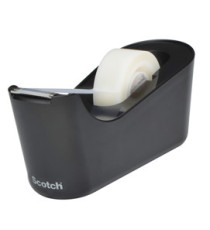 Dispenser da tavolo Magic C 18 - per nastri 33 m - 1 rotolo magic incuso - nero - Scotch