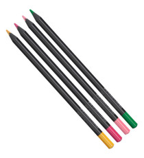 Matite colorate triangolare Black Edition - colori assortiti - Faber-Castell - conf. 50 pezzi