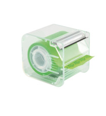 Nastro adesivo con dispenser Memograph - 50 mm x 10 m - PVC - verde - Eurocel