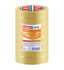 Nastro adesivo Tesafilm - 19 mm x 66 m - PP - trasparente - Tesa - torre 8 pezzi